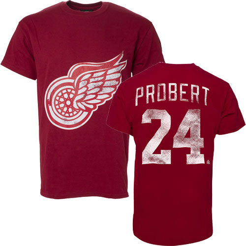 Detroit Red Wings 24 PROBERT NHL T shirt MadBrothers