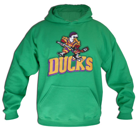Mighty Ducks “sewn on” Hooded Sweatshirt