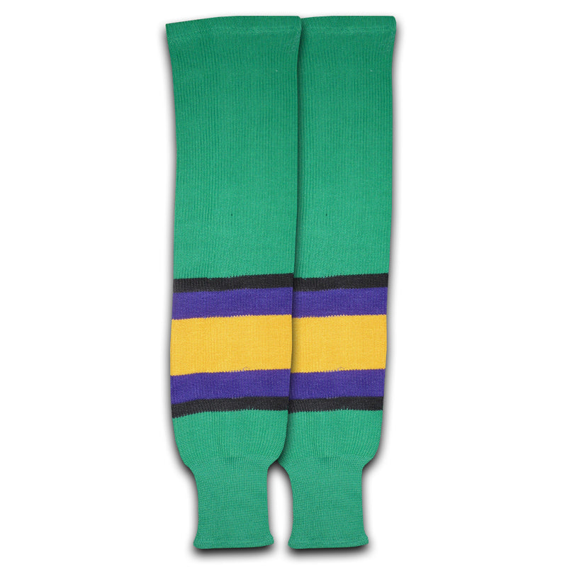 Mighty Ducks Knitted Hockey Socks
