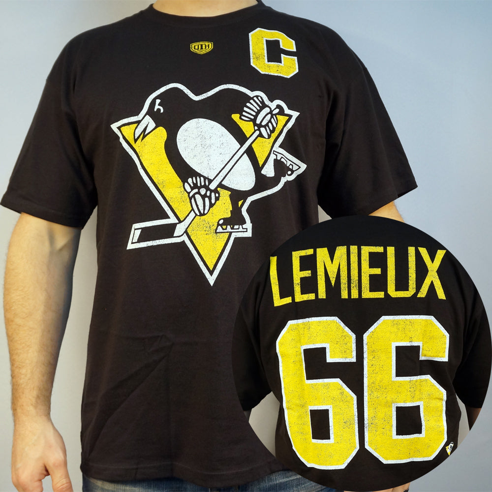 Pittsburgh Penguins 66 LEMIEUX NHL T shirt MadBrothers