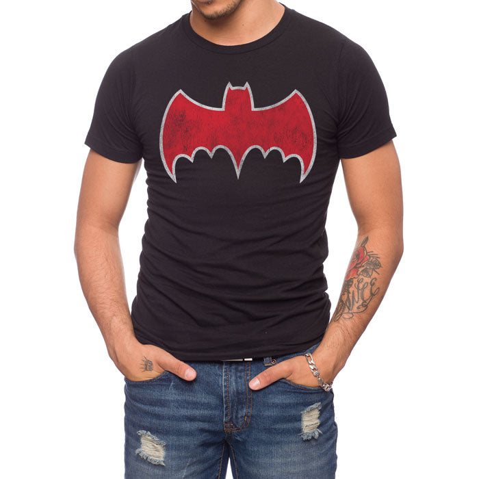 – T-shirt Batmobile 1966 Batman logo