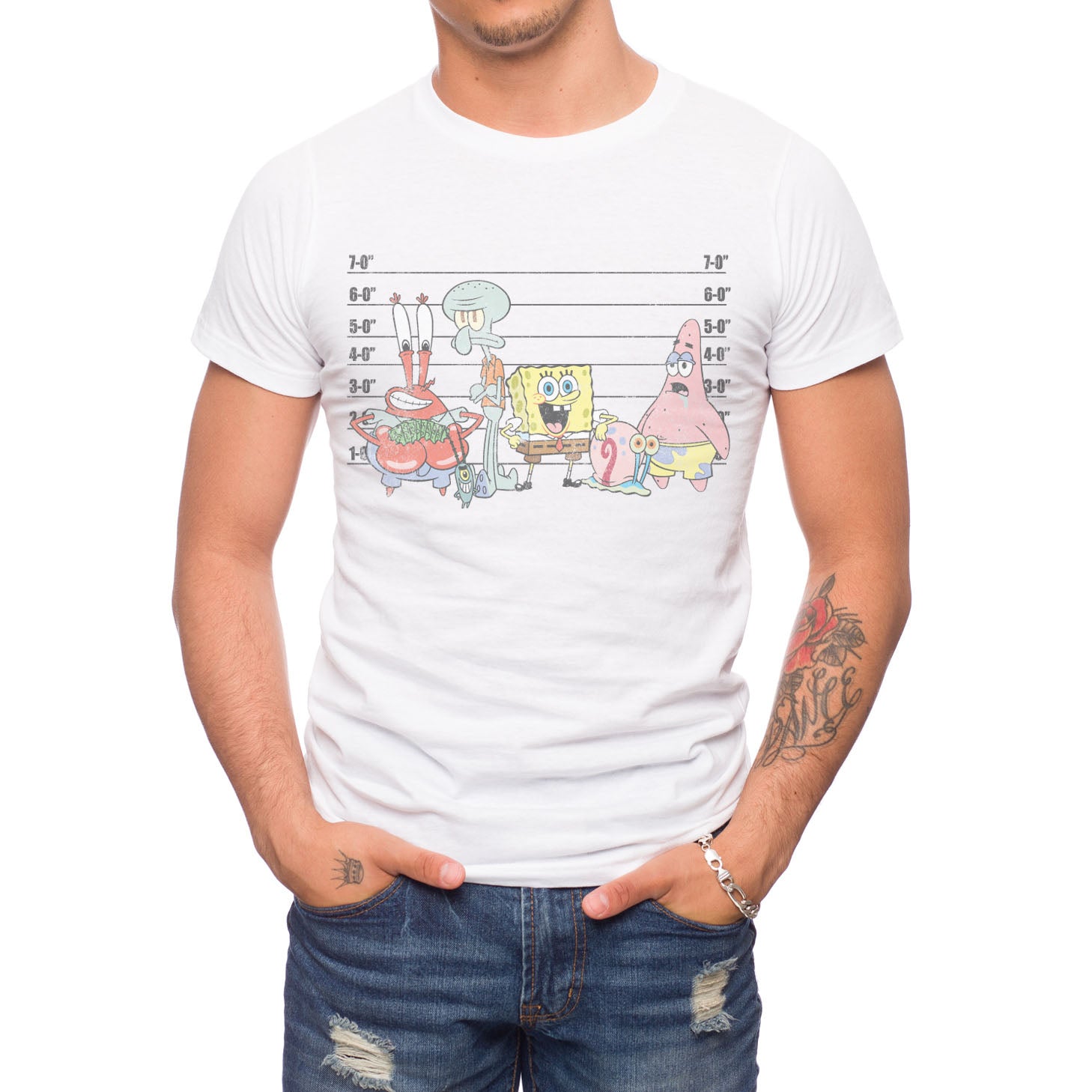 Spongebob Lineup T-shirt