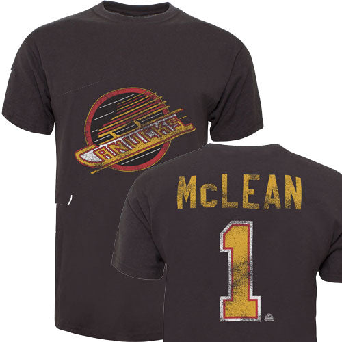 Vancouver Canucks #1 MCLEAN NHL T-shirt