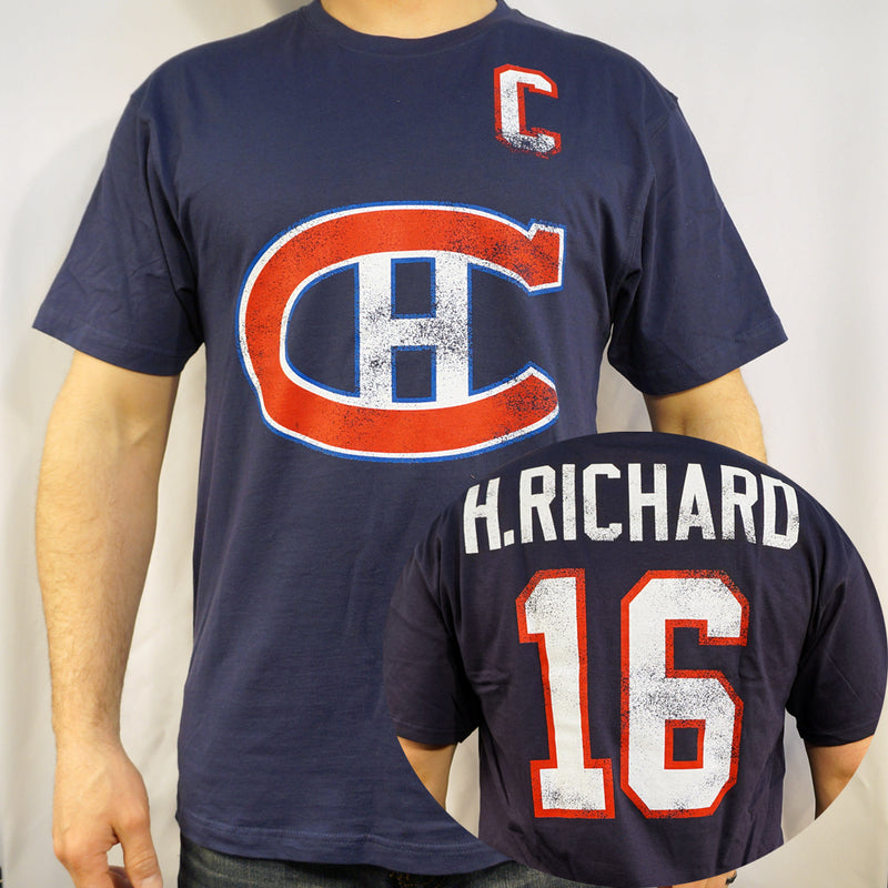 Montreal Canadiens #16 H.RICHARD NHL T-shirt