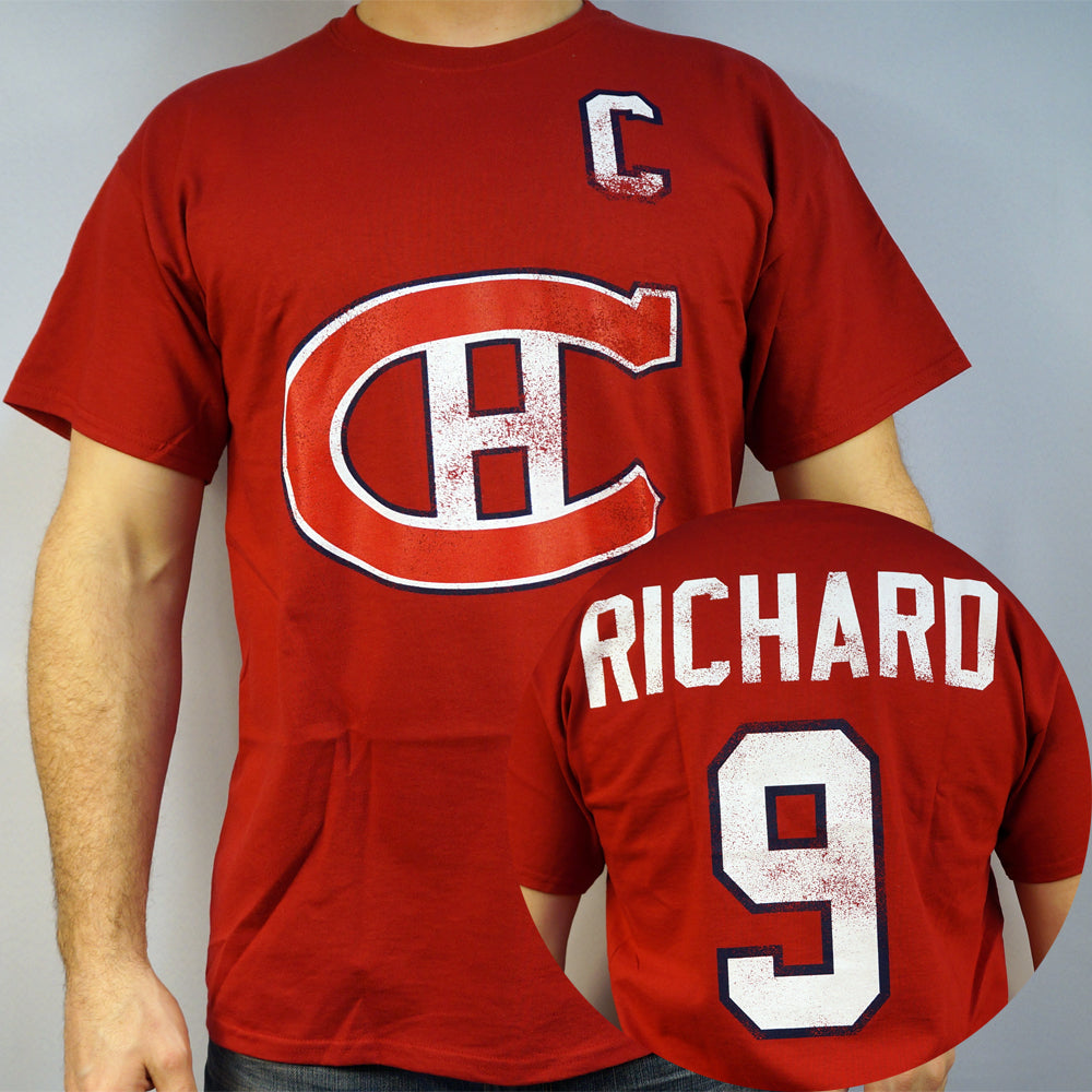 Montreal Canadiens #9 RICHARD NHL T-shirt