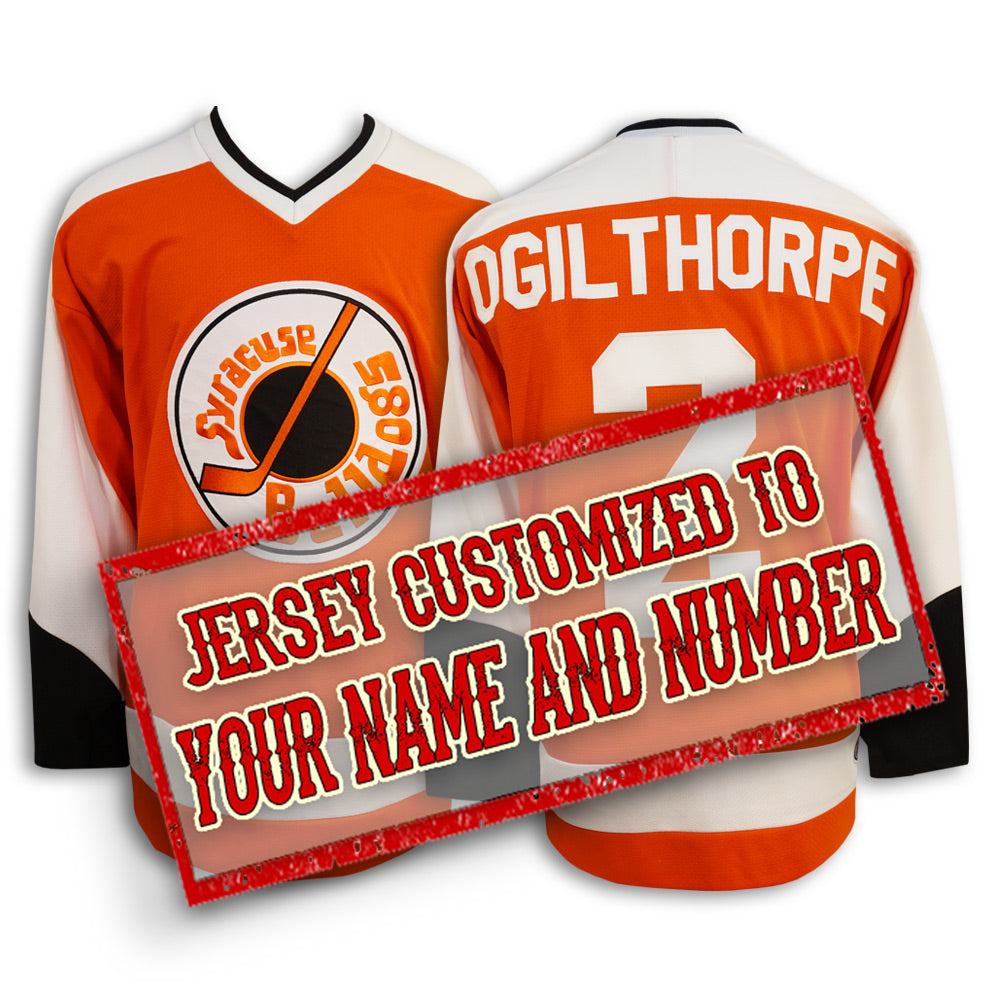 YOUR NAME AND NUMBER - BULLDOGS Hockey Jersey