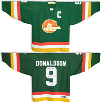 *SIGNED* #9 DONALDSON Broom County BLADES jersey