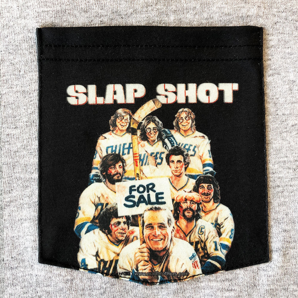 SlapShot Movie *Pocket T-shirt* – MadBrothers.com