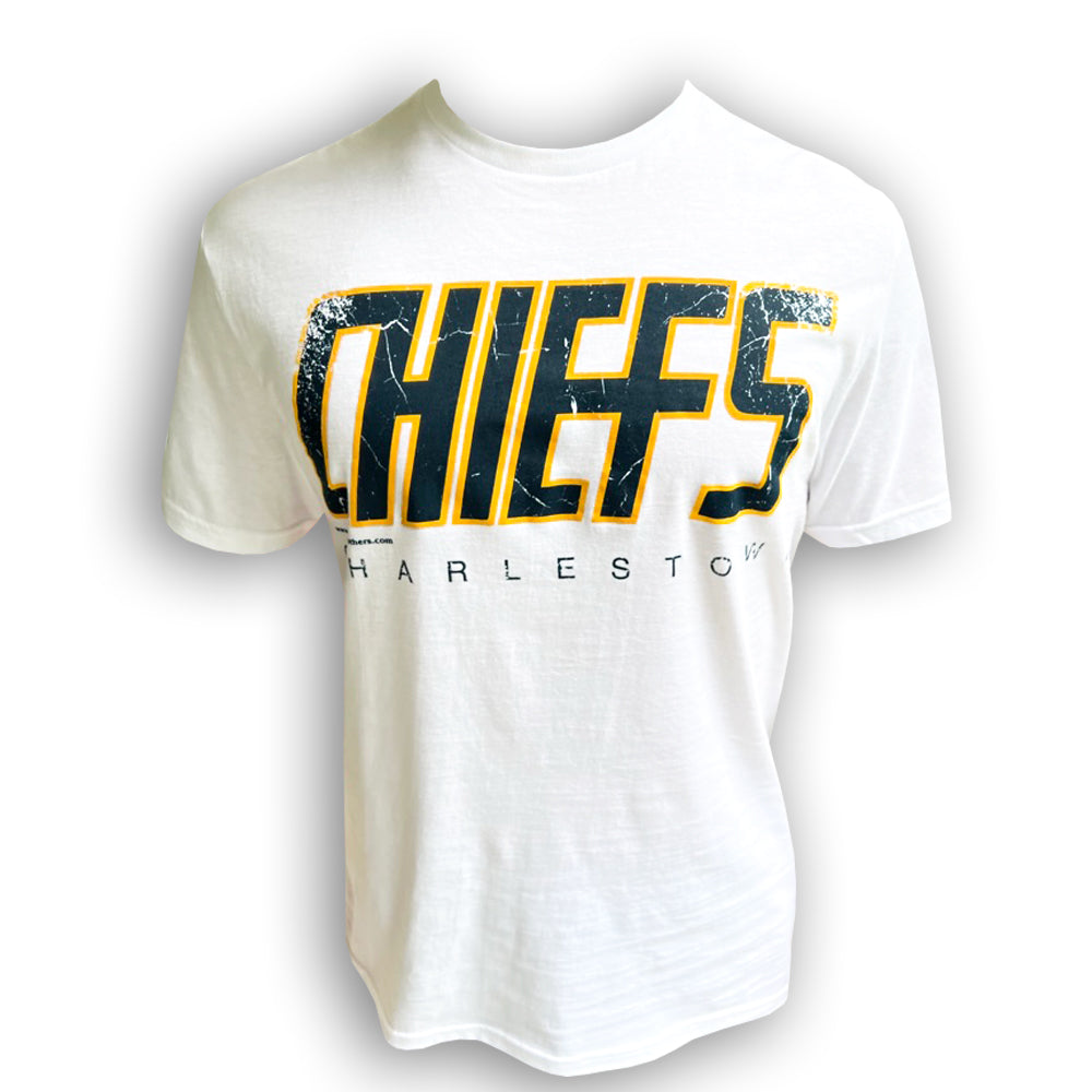 011-2SD. Slap Shot, #16 Hanson Charlestown Chiefs - T-shirt