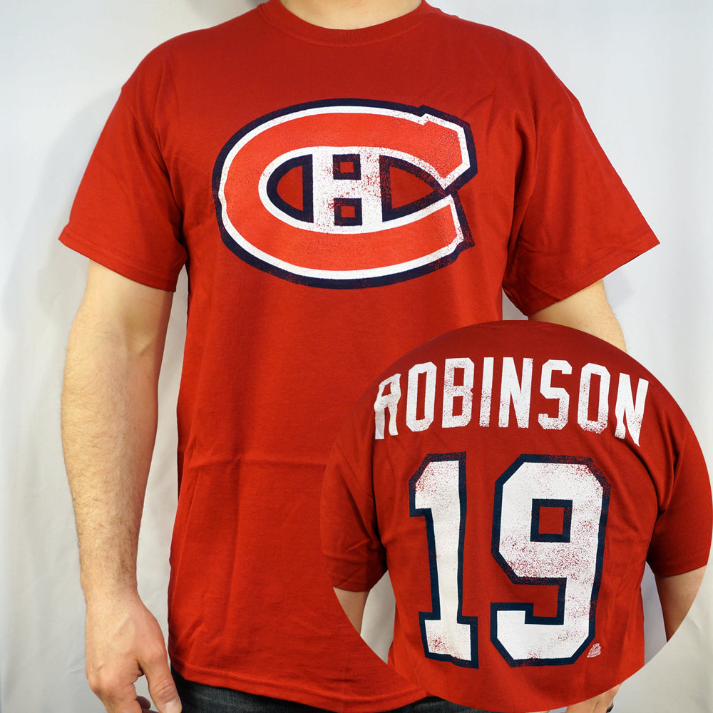 Montreal Canadiens #19 ROBINSON T-shirt