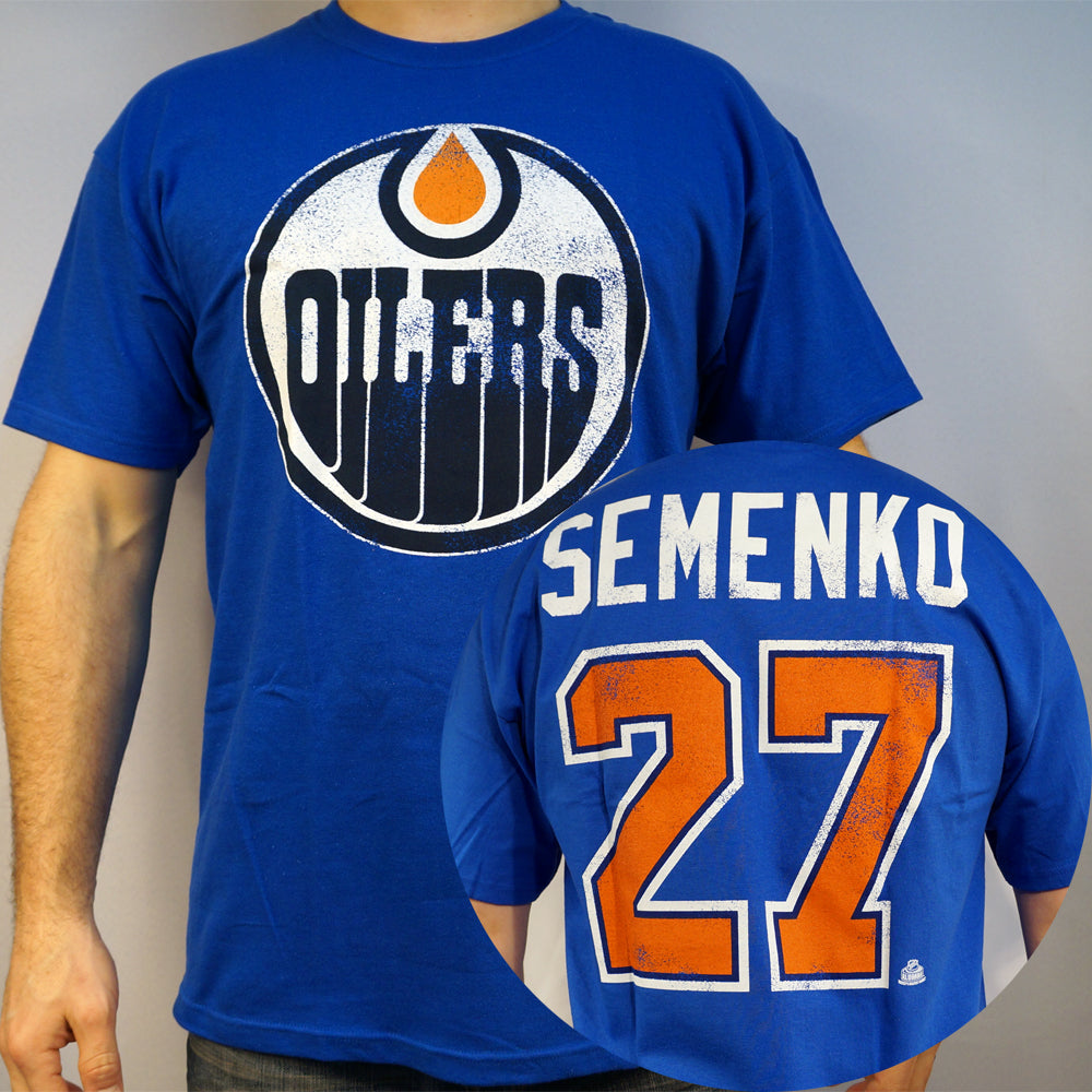 Edmonton Oilers #27 SEMENKO T-shirt