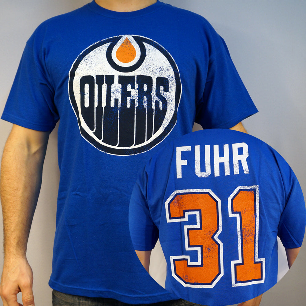 Edmonton Oilers #31 FUHR NHL T-shirt