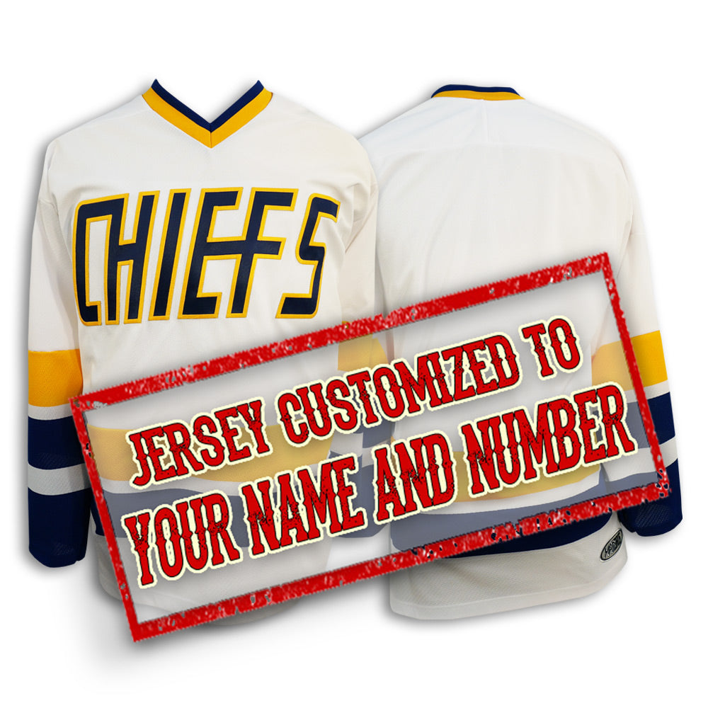 YOUR NAME AND NUMBER - CHIEFS Hockey Jersey (AWAY)