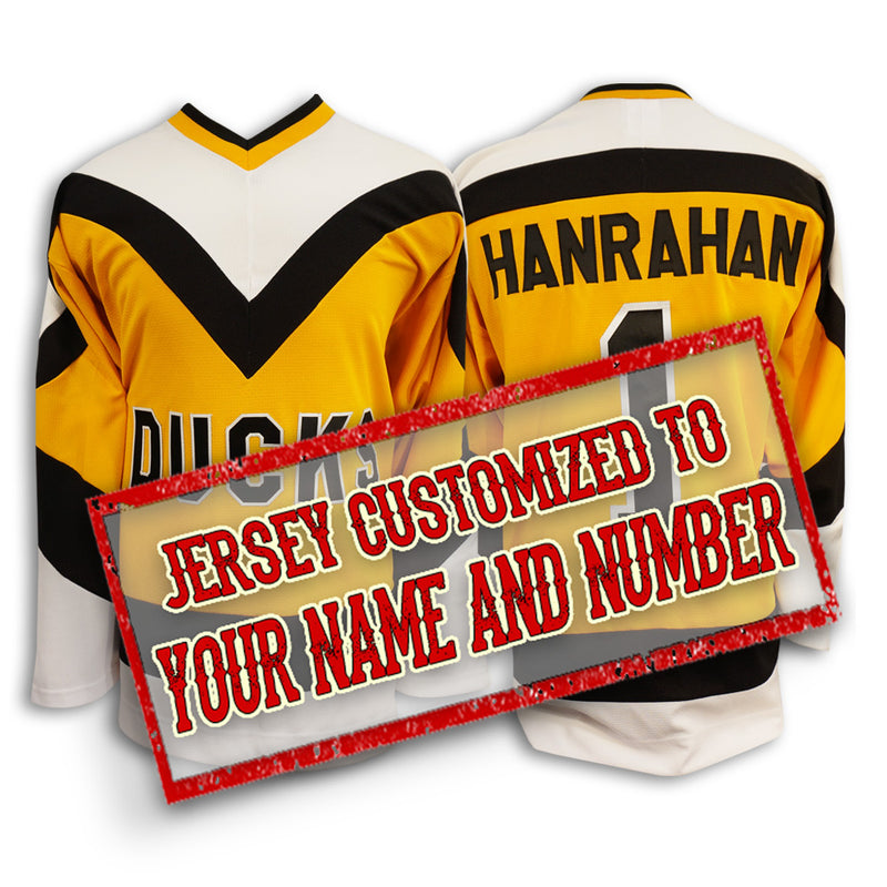 YOUR NAME AND NUMBER - DUCKS Hockey Jersey