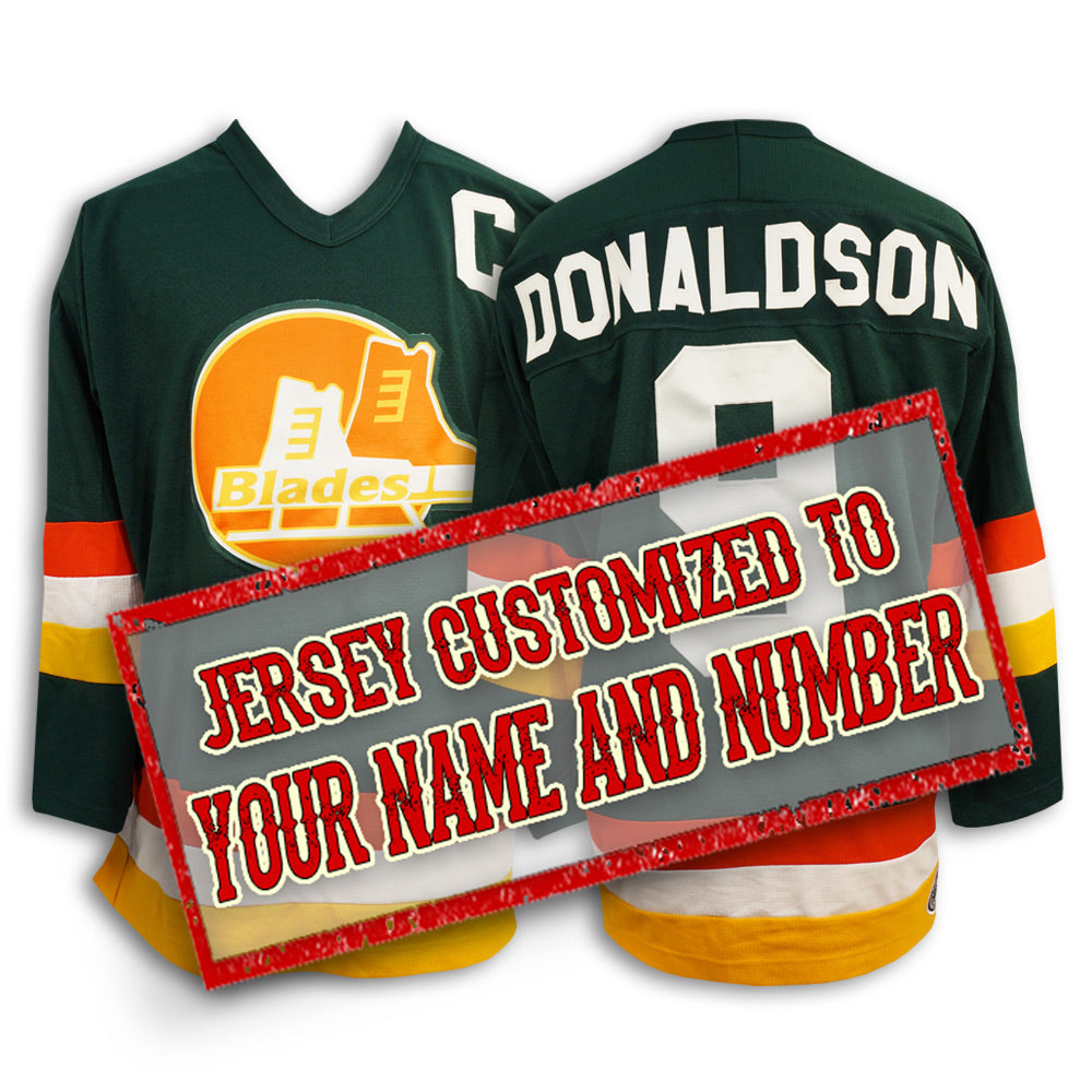 YOUR NAME AND NUMBER - BLADES Hockey Jersey