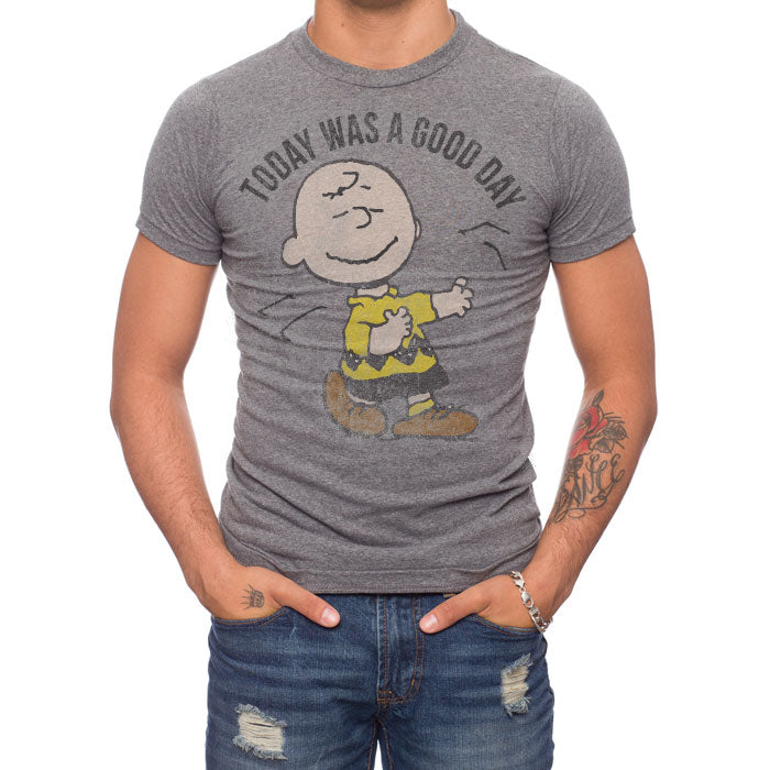 Peanuts Charlie Brown Good Day T-shirt
