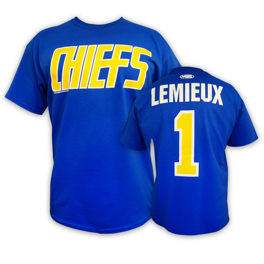 #1 LEMIEUX Charlestown CHIEFS T-shirt