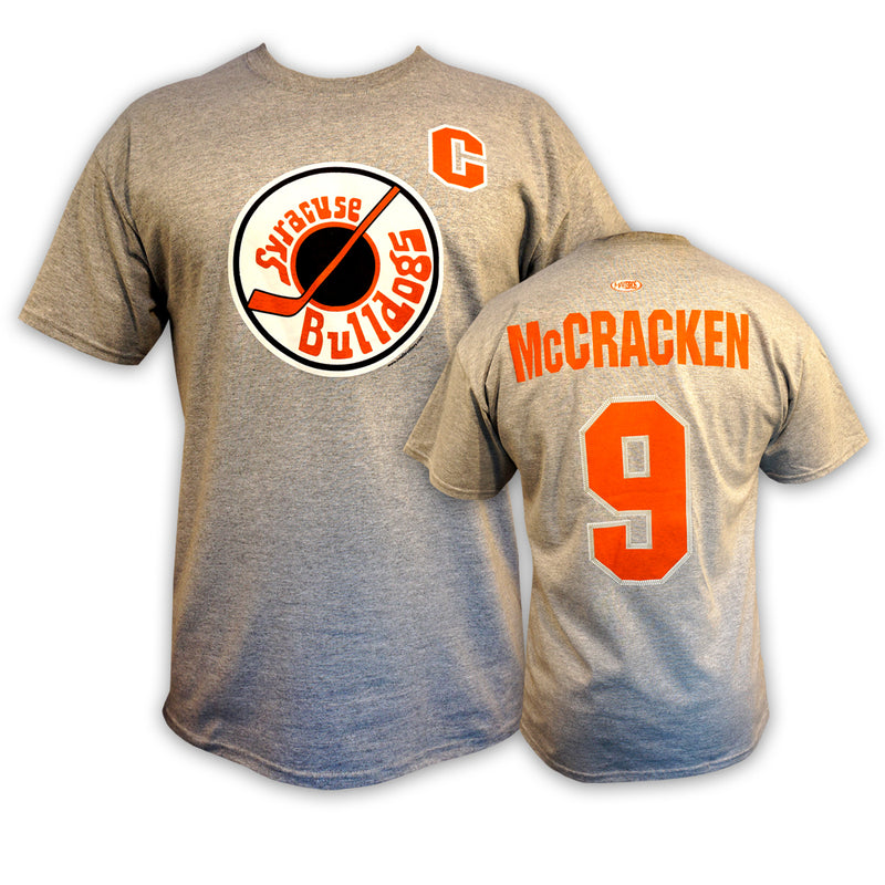 #9 McCRACKEN Syracuse BULLDOGS T-shirt