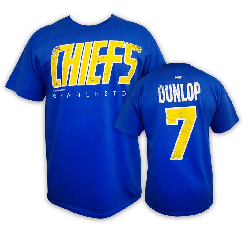 #7 DUNLOP Charlestown CHIEFS T-shirt