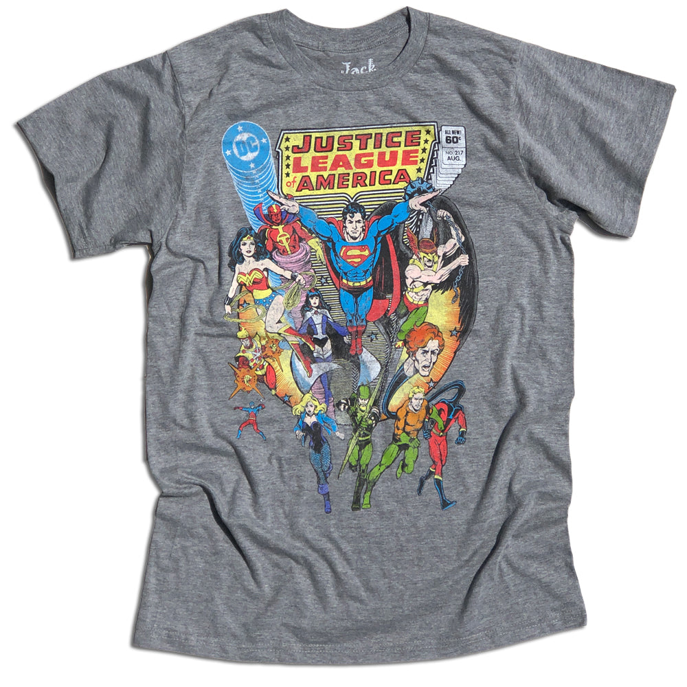 Justice League America Comic Cover T-shirt